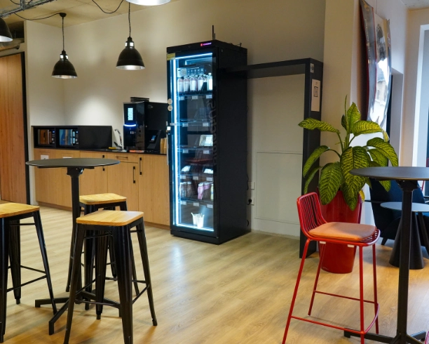 Espace restauration chez Profit - Fiind Sport